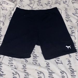 VS PINK YOGA BIKE SHORTS,sz M